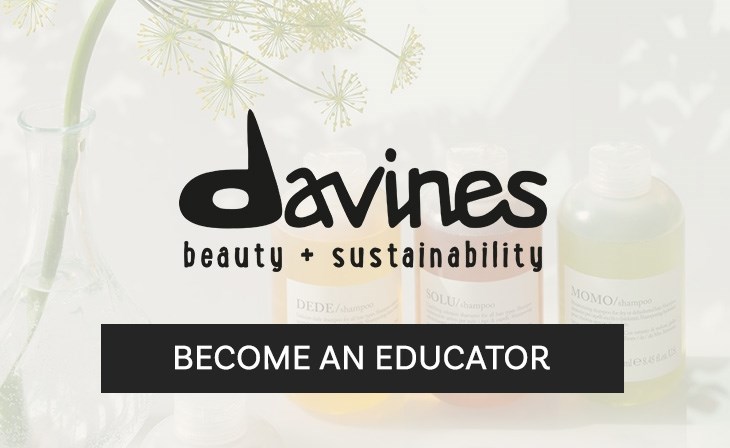 BRAND Davines Become an Educator DOUBLE