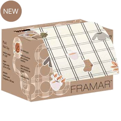 Framar Plaid Hair Day Embossed Roll 320 ft.