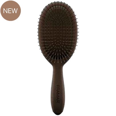 Framar Dark Academia Detangle Brush - Mahogany