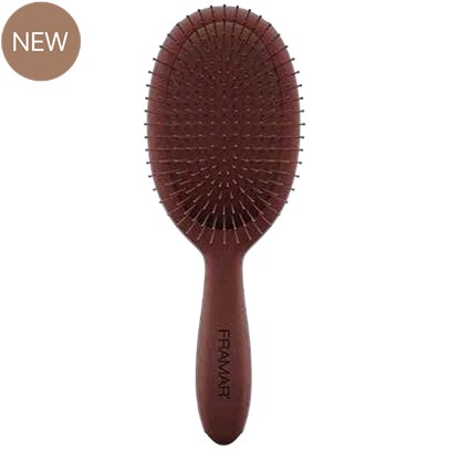 Framar Dark Academia Detangle Brush - Maroon