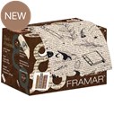 Framar Dark Academia Embossed Roll 320 ft.