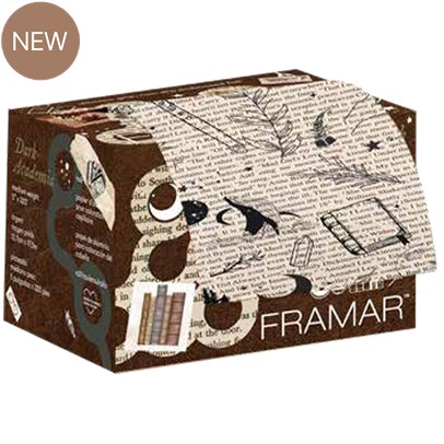 Framar Dark Academia Embossed Roll 320 ft.