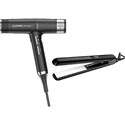 gama.professional Buy perfetto iQ3 Dryer Black, Get Ultra Heat Vera Ceramica Flat Iron FREE! 2 pc.