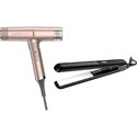 gama.professional Buy perfetto iQ3 Dryer Rose Gold, Get Ultra Heat Vera Ceramica Flat Iron FREE! 2 pc.