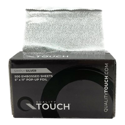 QualityTouch Simply Silver Pop-up Foil 500 ct.