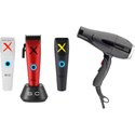 StyleCraft Instinct-X Clipper and Absolute 2000 Dryer Bundle 2 pc.